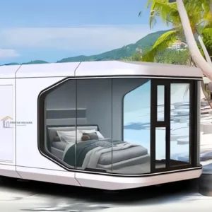 prefabsquare capsule house E3 banner
