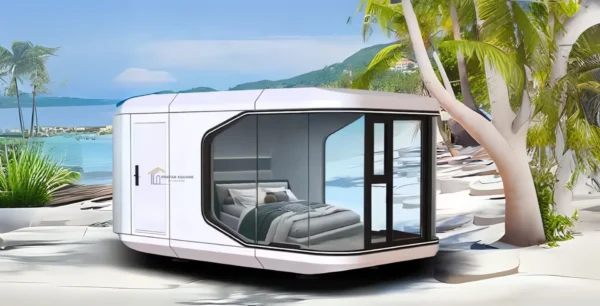 prefabsquare capsule house E3 banner